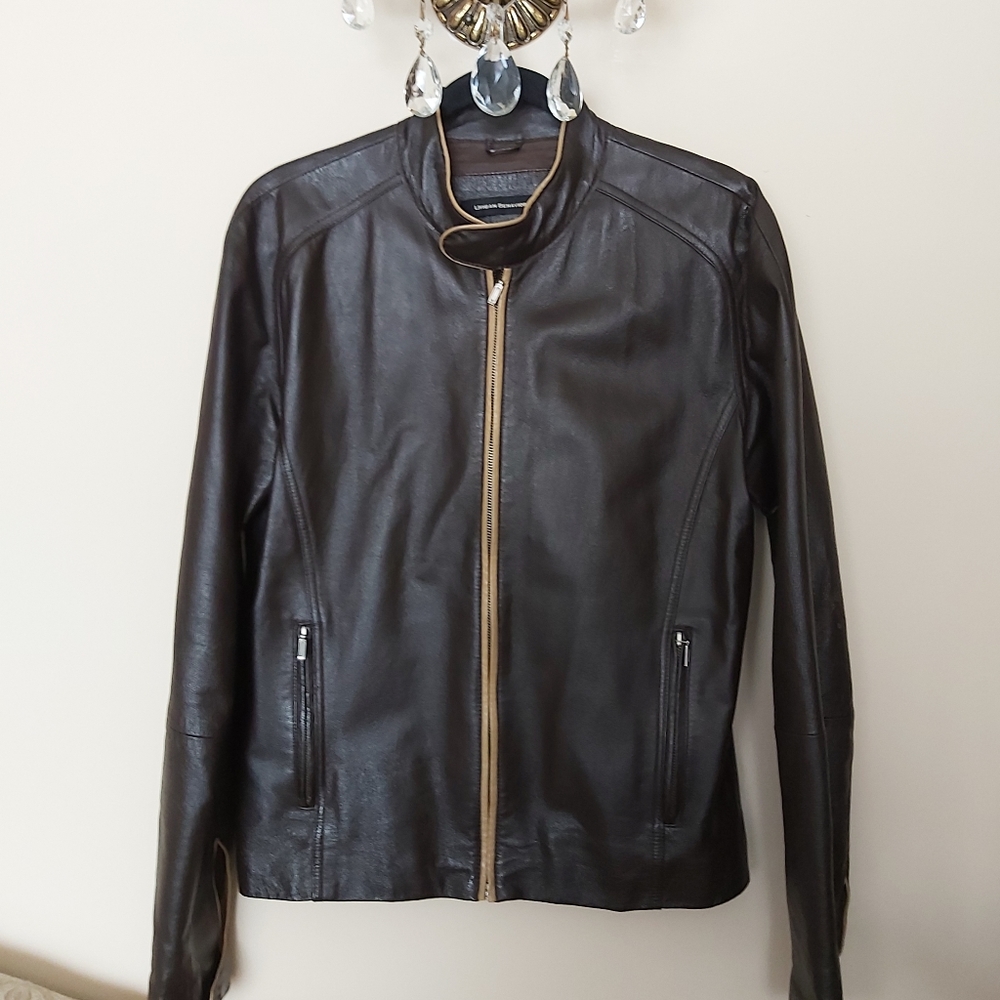 Jacket leather - Picture 4 of 16